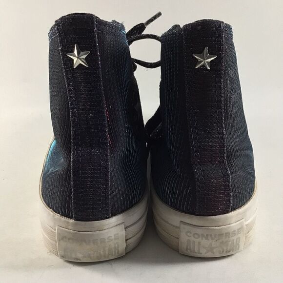 Converse chuck taylor all star womens shoes iridescent purple blue size 6 - Picture 7 of 8